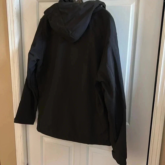 Y2K ,vintage tag,NWT MEN Large soft shell black jacket !Exc cond! Sporty,classic - Picture 11 of 14